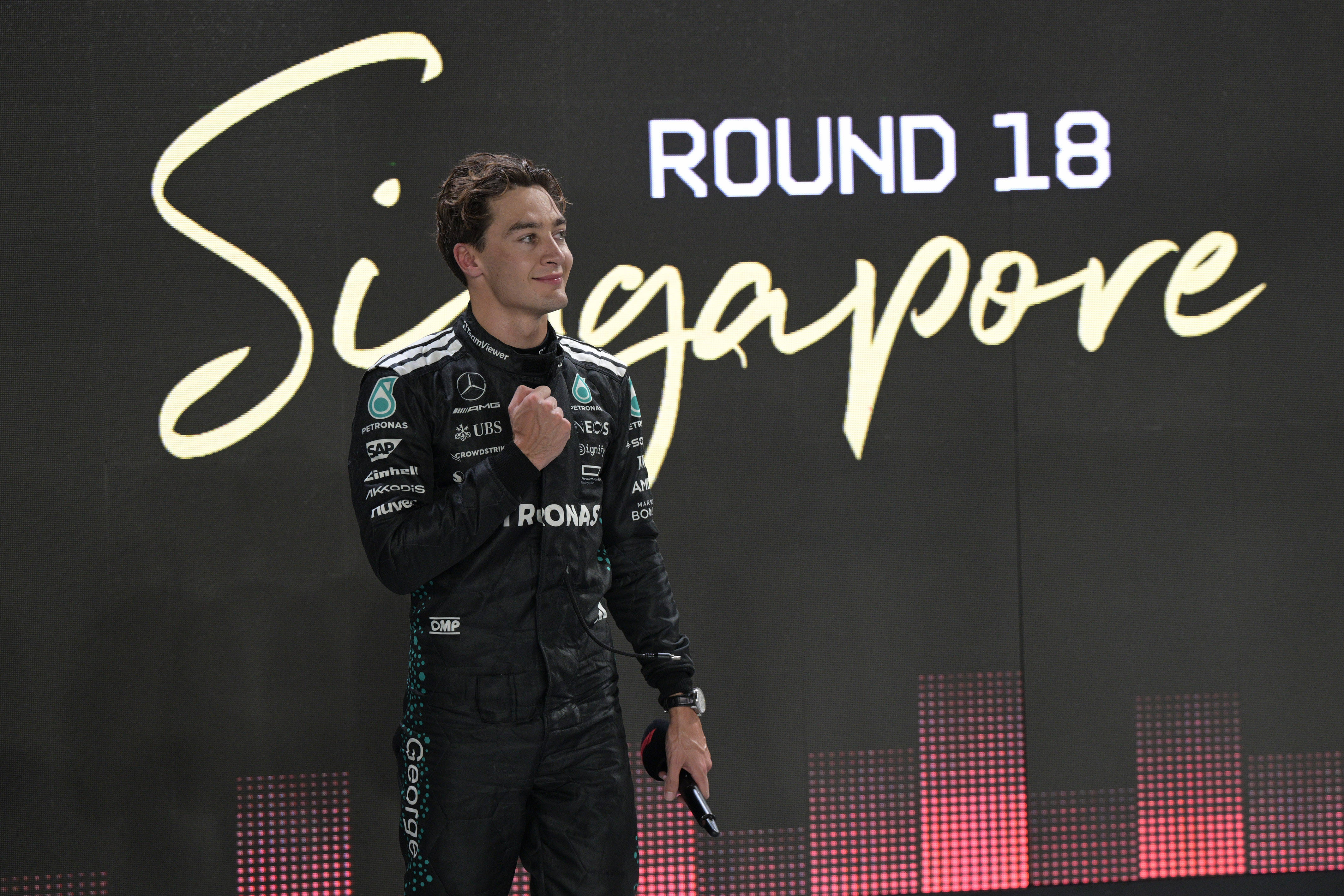 梅赛德斯完胜法拉利，拉塞尔高光表现的简单介绍